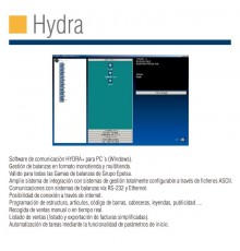 Software de comunicación HYDRA para PC