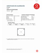 Certificados de calibración ISOCAL para básculas y balanzas