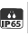 Protección IP 65